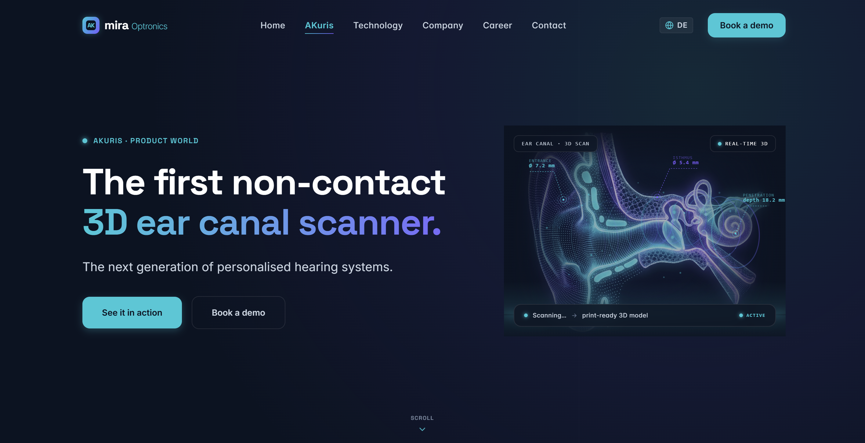 AKmira Concept Redesign project preview