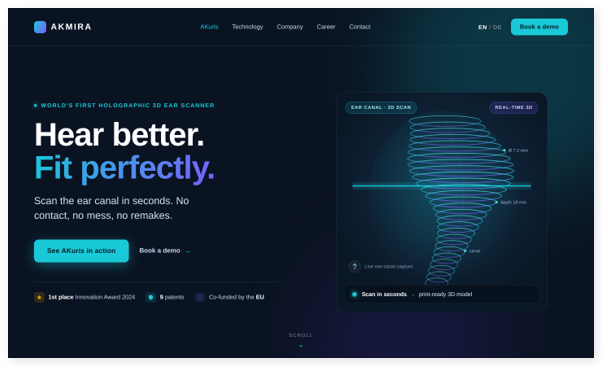 AKmira Desktop Preview