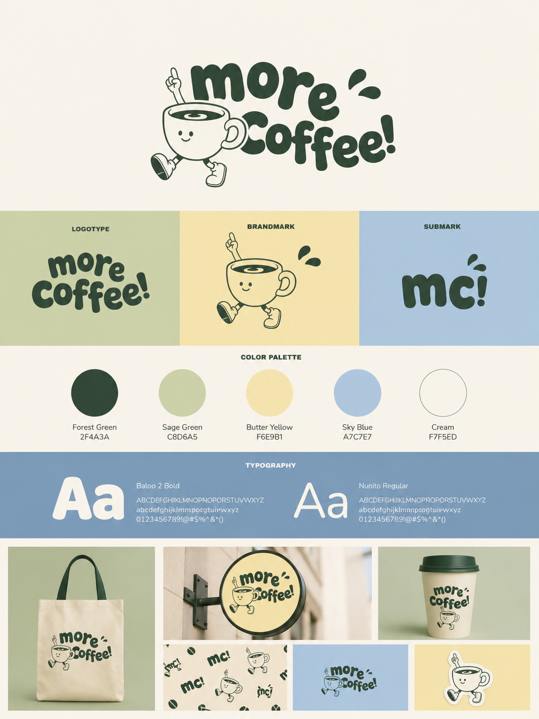 More Coffee logo design