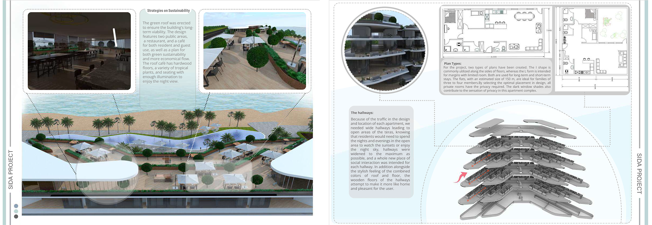 Editorial portfolio layout sample 3