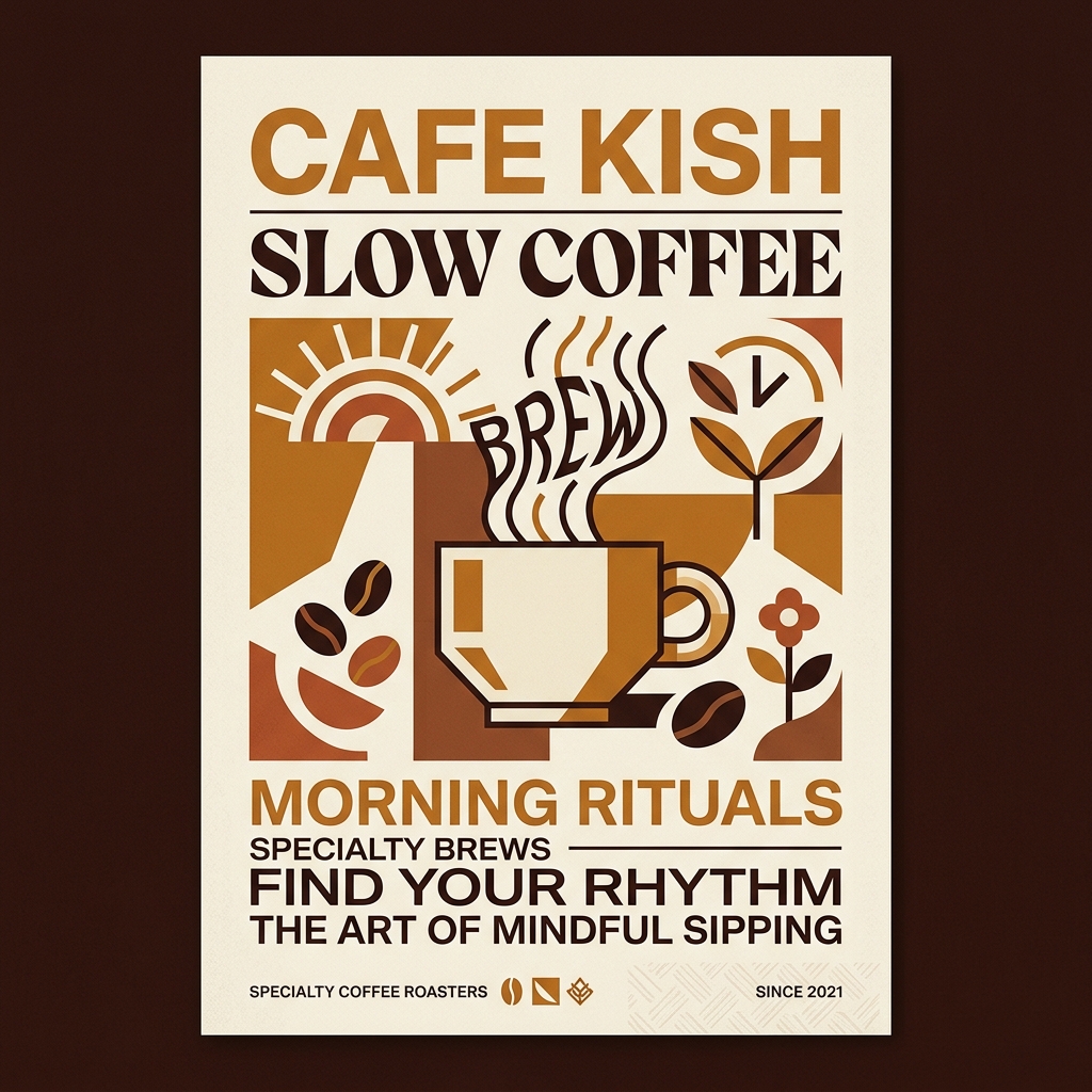 Coffee poster sample